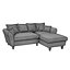 Cordula Modulares graues Sofa