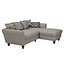 Cordula Modulares graues Sofa