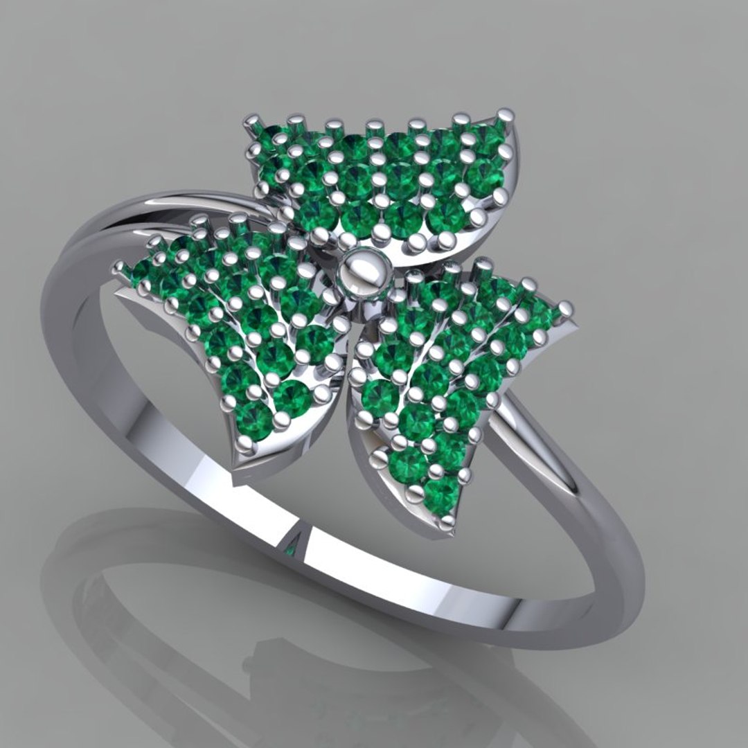 Designer Ring 3d Model