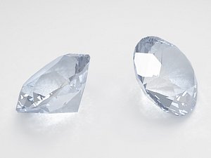 crystal cuts diamond 3d max