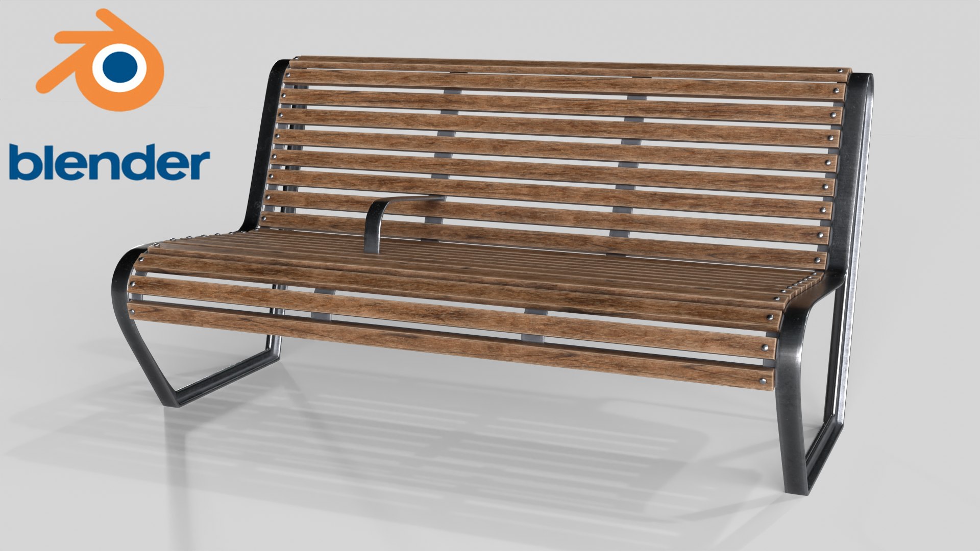 Street Bench 3D Model - TurboSquid 2242134