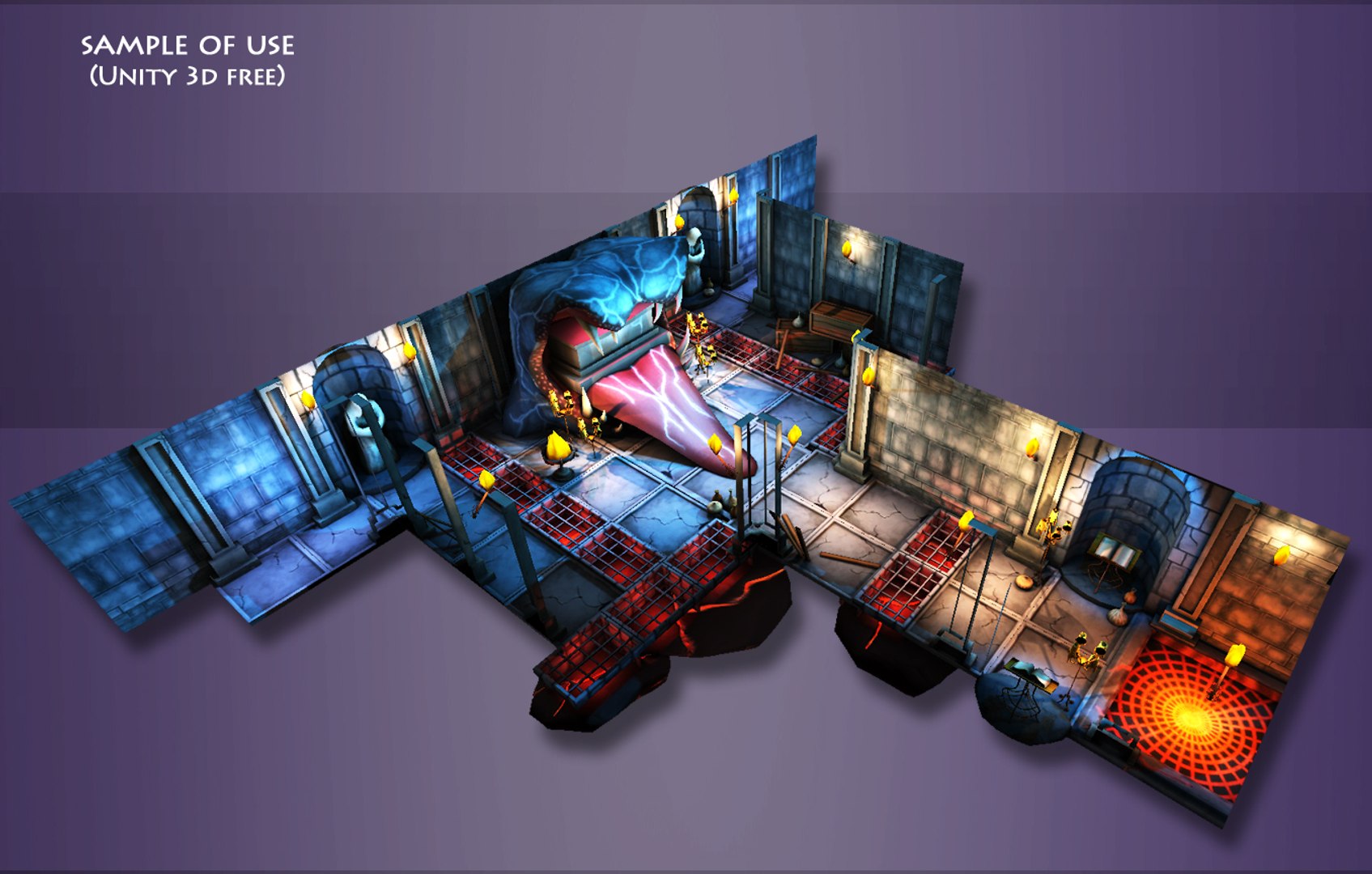 3d Crypt Assets Model