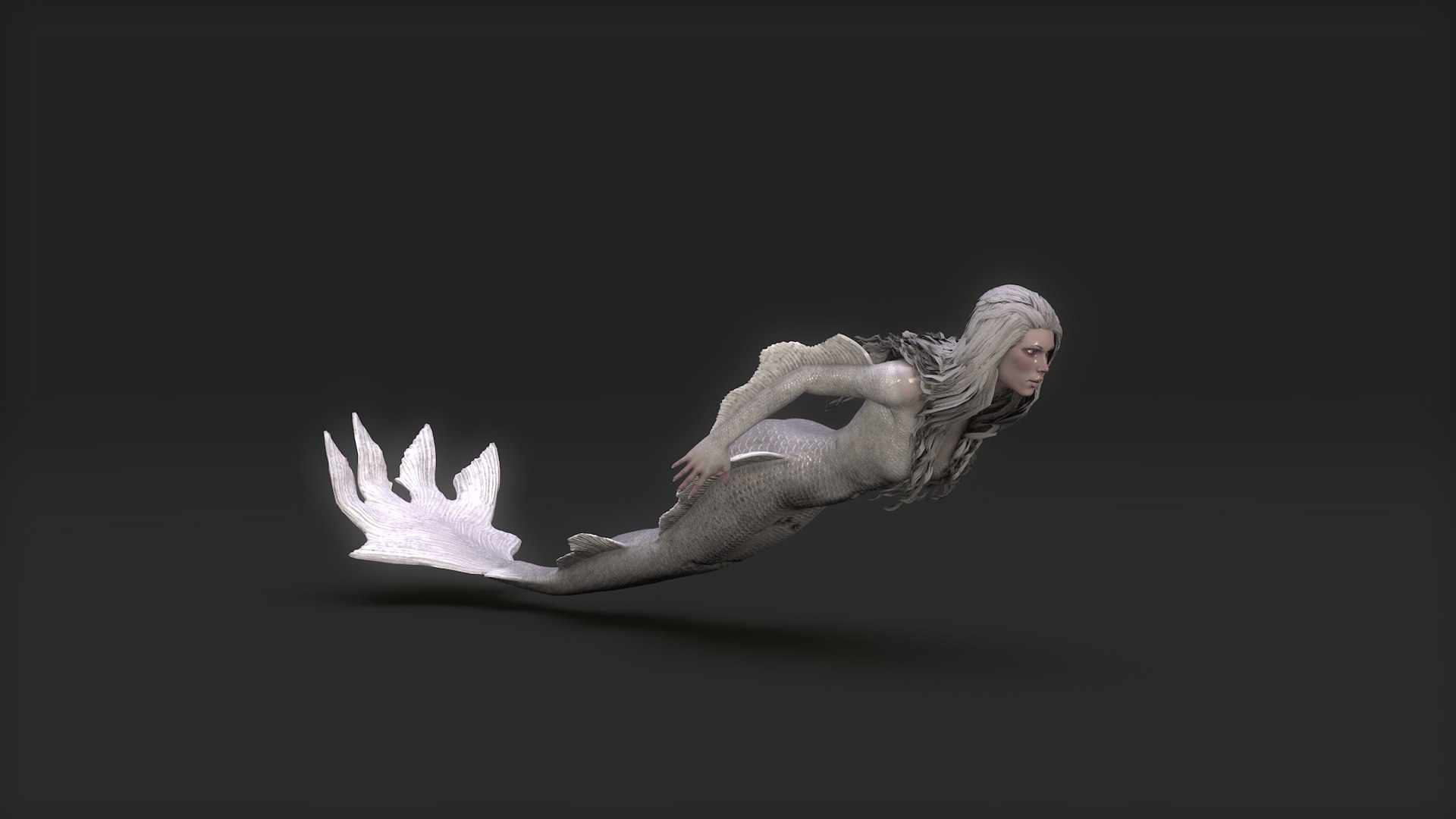 3D Mermaid Model - TurboSquid 1840791