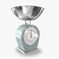 Kitchen Scale Living Nostalgia 3D Model