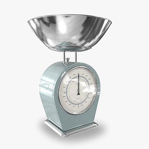 Kitchen Scale Living Nostalgia 3D Model