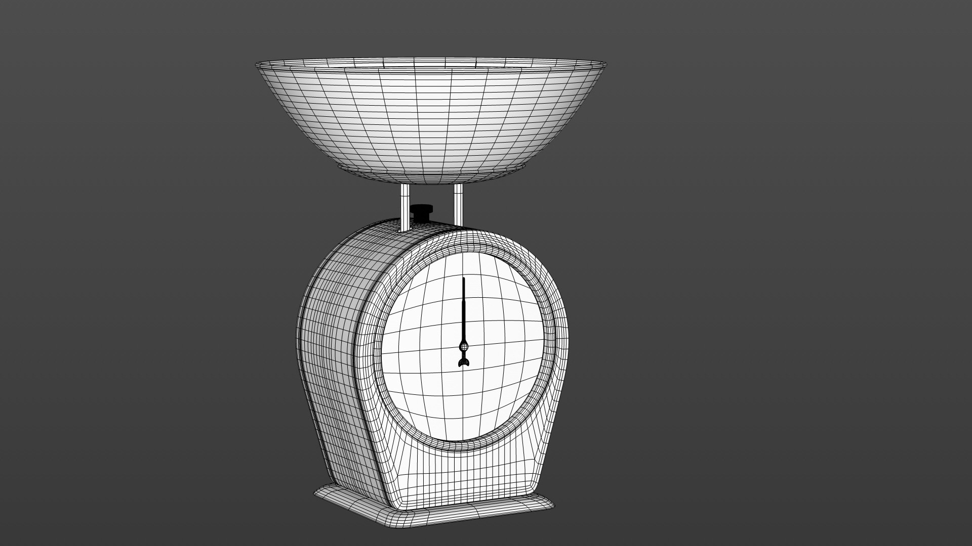 3D Kitchen Scale Living Nostalgia 3D Model - TurboSquid 1714739