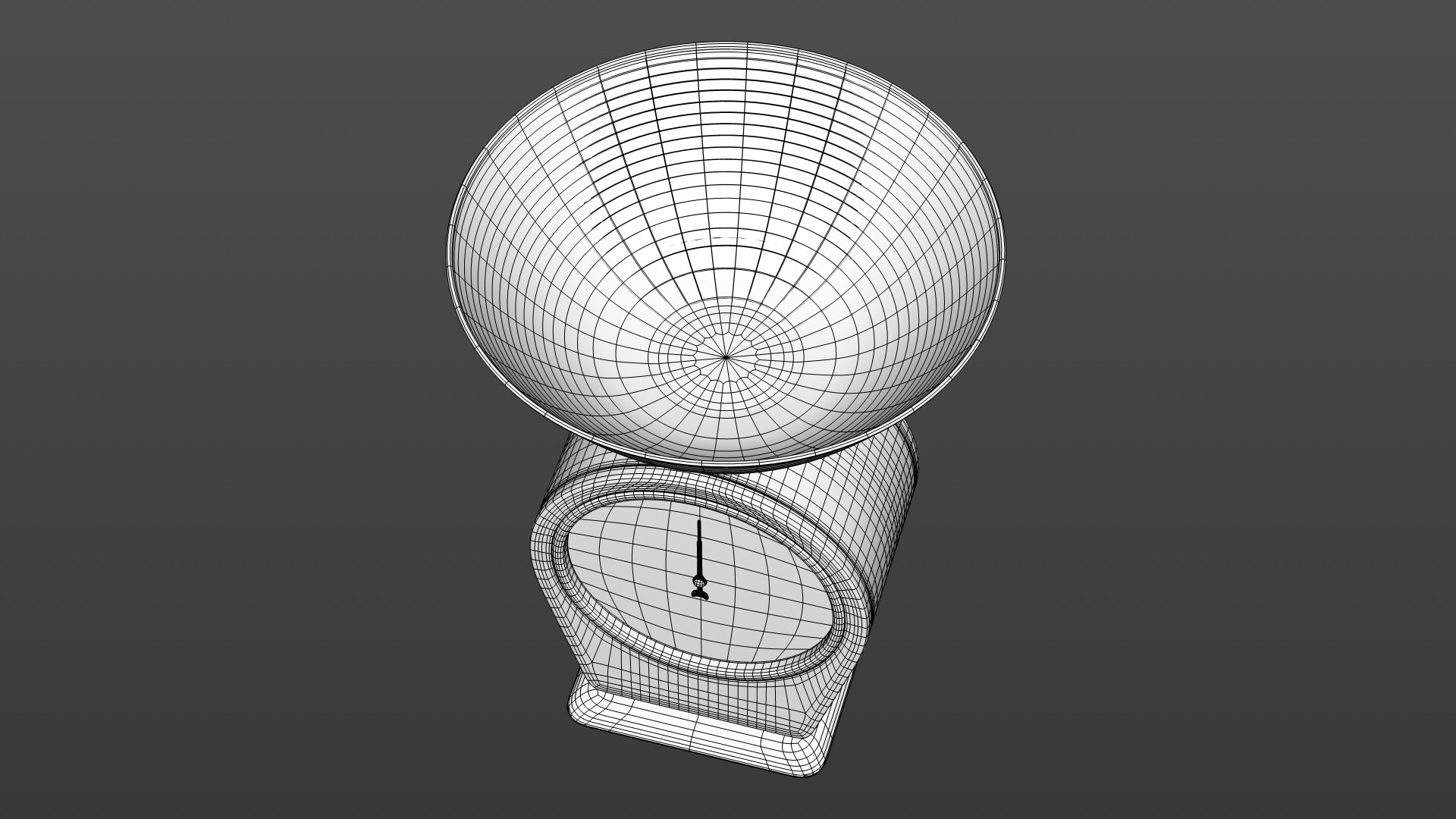3D Kitchen Scale Living Nostalgia 3D Model - TurboSquid 1714739