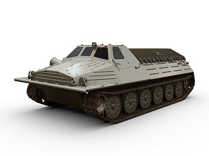GT-T floating tracked carrier 3D