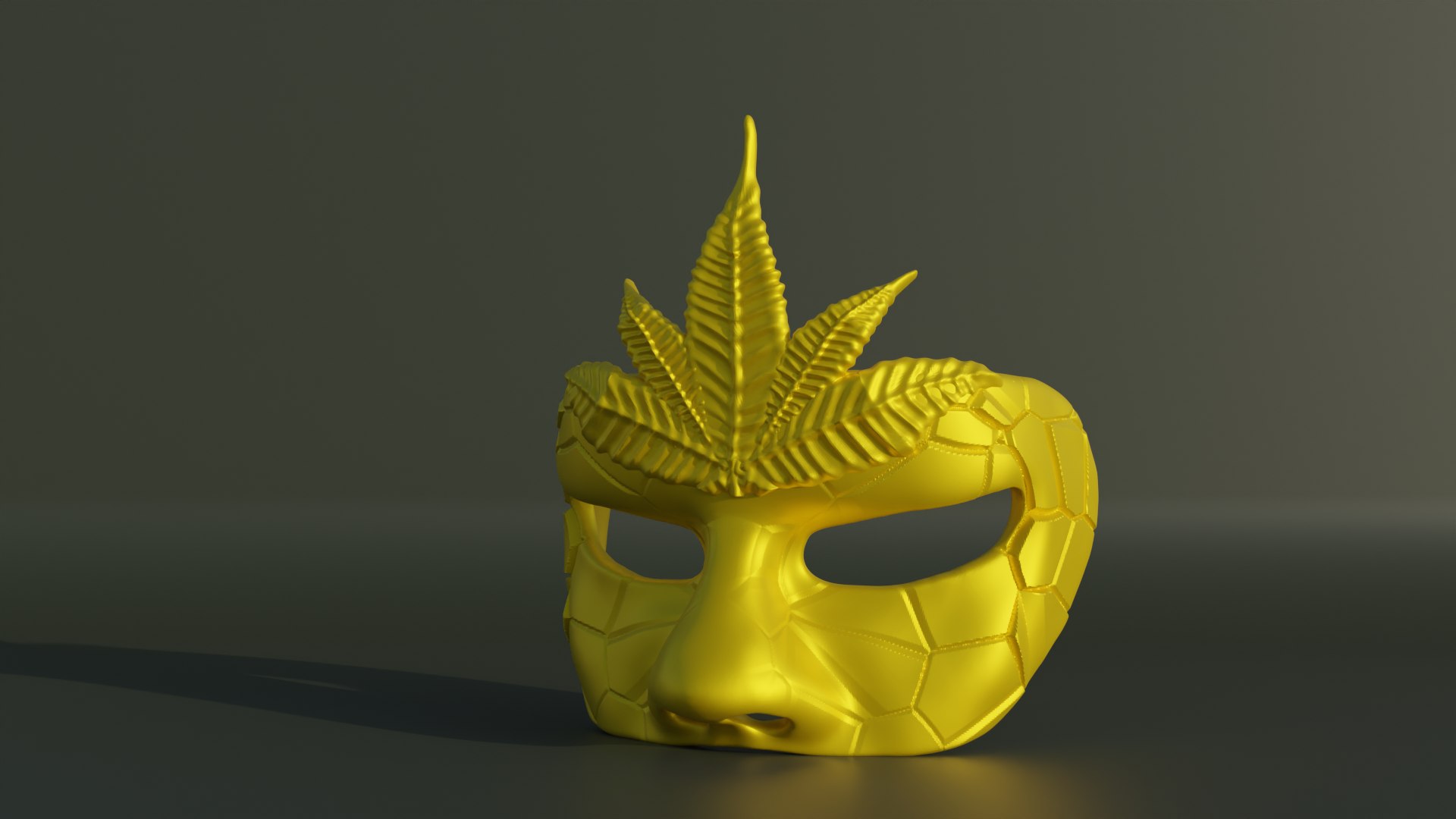 Masquerade Face Mask Stl 3D Print Model 3D - TurboSquid 2063009