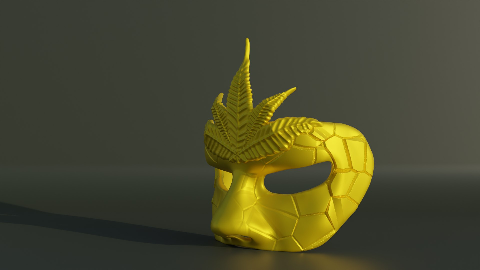 Masquerade Face Mask Stl 3D Print Model 3D - TurboSquid 2063009