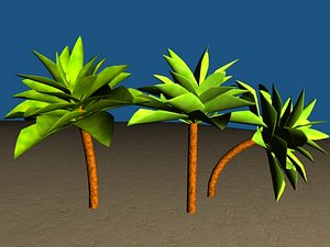 simple palmtree 3d lwo