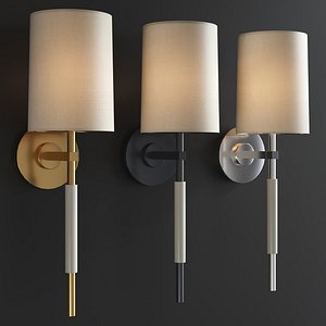 3D clout tail sconce