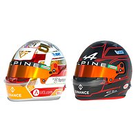 F1 Alpine Helmets 2023