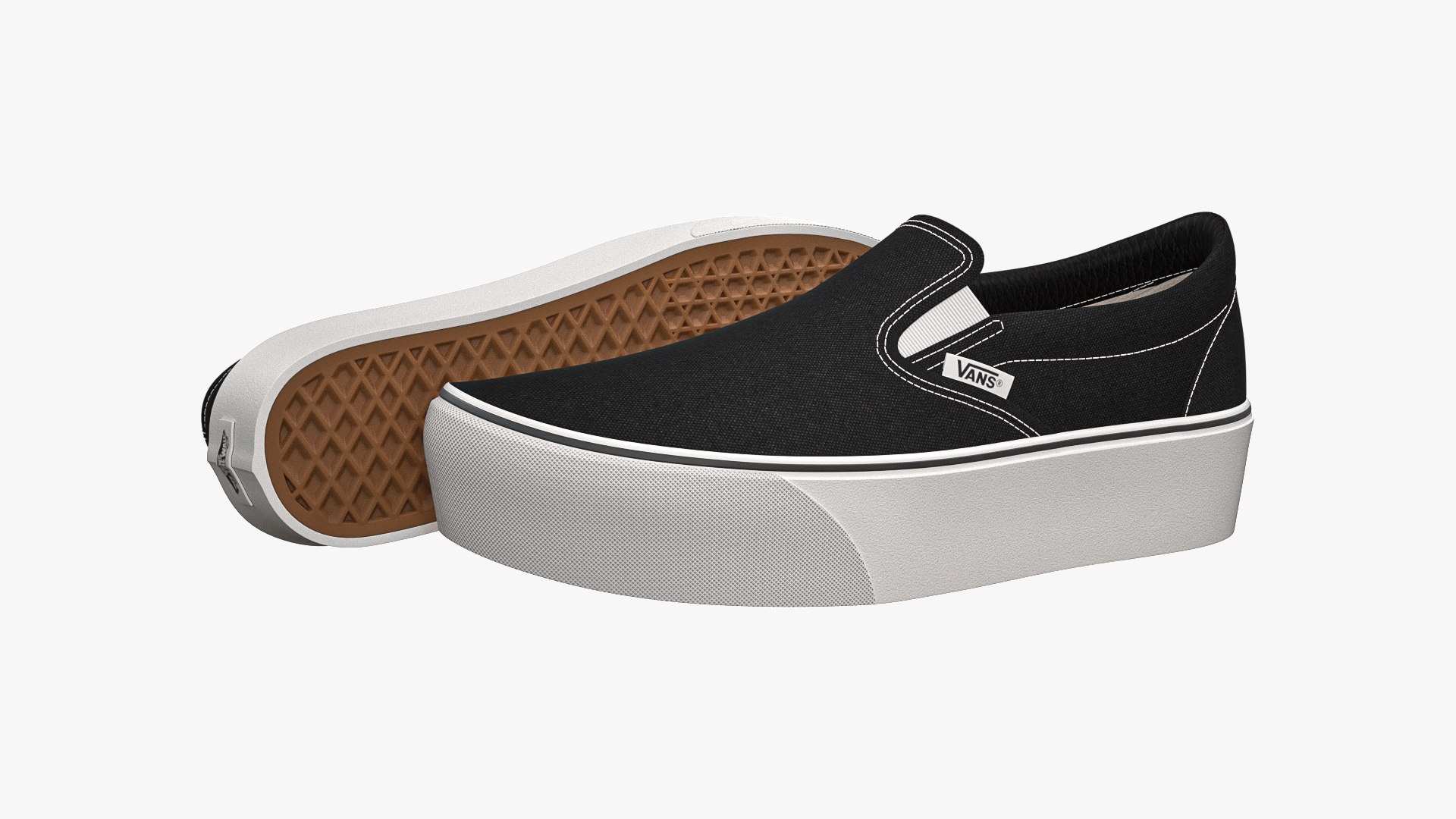 Vans hotsell platform model