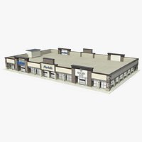Strip Mall Building