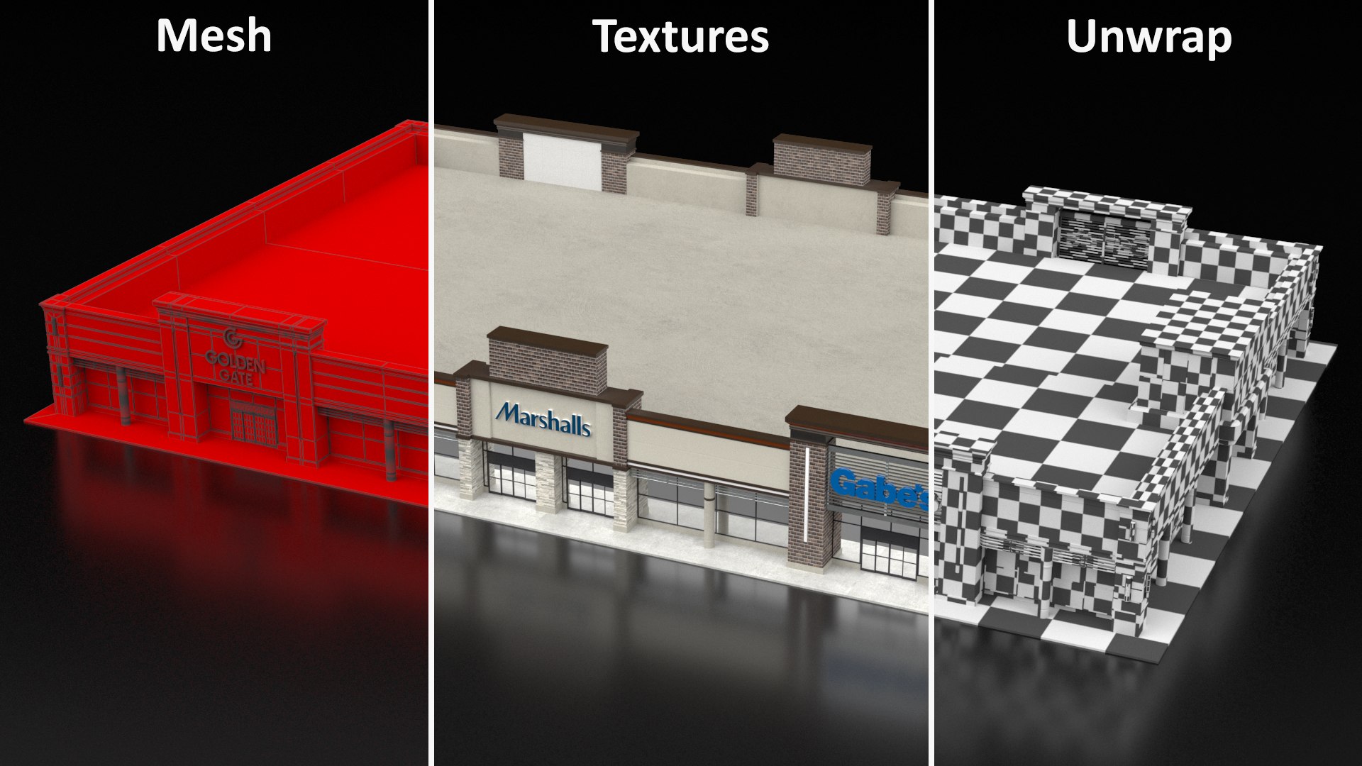 3D Strip Mall Building https://p.turbosquid.com/ts-thumb/ka/u5Qles/Tv/strip_mall_building_018/jpg/1734861855/1920x1080/fit_q87/7b145077842febd6505c4d813ef282202a27411b/strip_mall_building_018.jpg