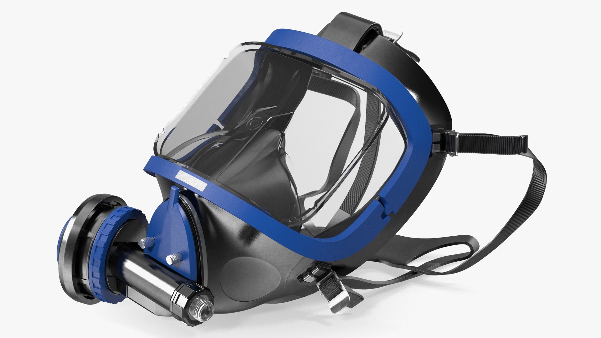 Full Face Scuba Mask 3D model preview