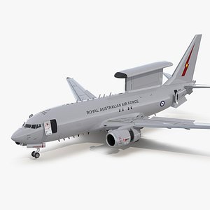 boeing 737 wedgetail royal 3D