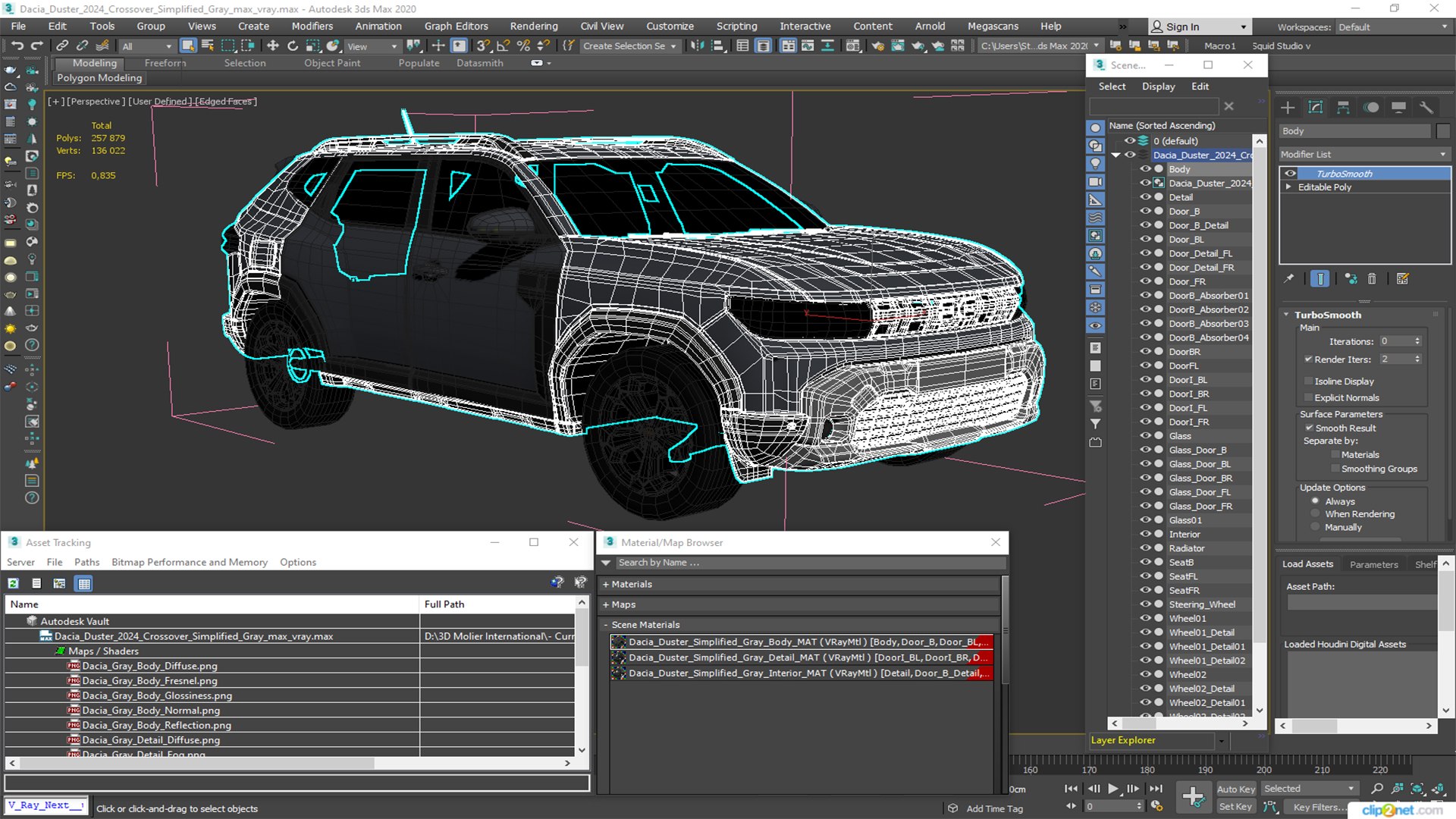 3D Dacia Duster 2024 Crossover Simplified Gray https://p.turbosquid.com/ts-thumb/kb/2XWK9h/9H/daciaduster2024crossoversimplifiedgrayc4dmodel029/jpg/1729739284/1920x1080/fit_q87/1fdf3d99419c22dc2ce70824055bb262be2e2cf6/daciaduster2024crossoversimplifiedgrayc4dmodel029.jpg