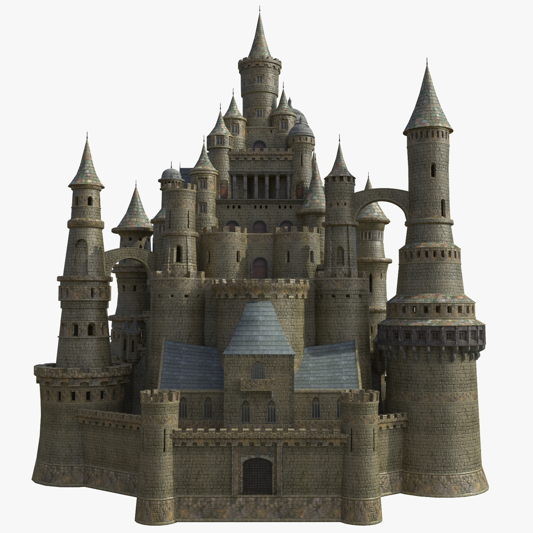 3d модель замка Хайрула