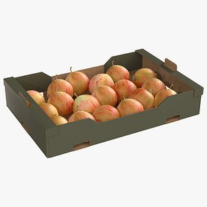 Crab Apple Cardboard Fruit Box
