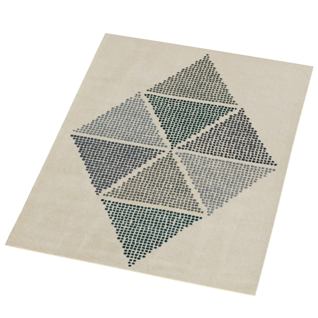 Boconcept Midori Rug 3d Model