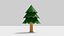 Low poly Stylized Tree