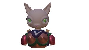 3D Busty Female Fantasy Bunny