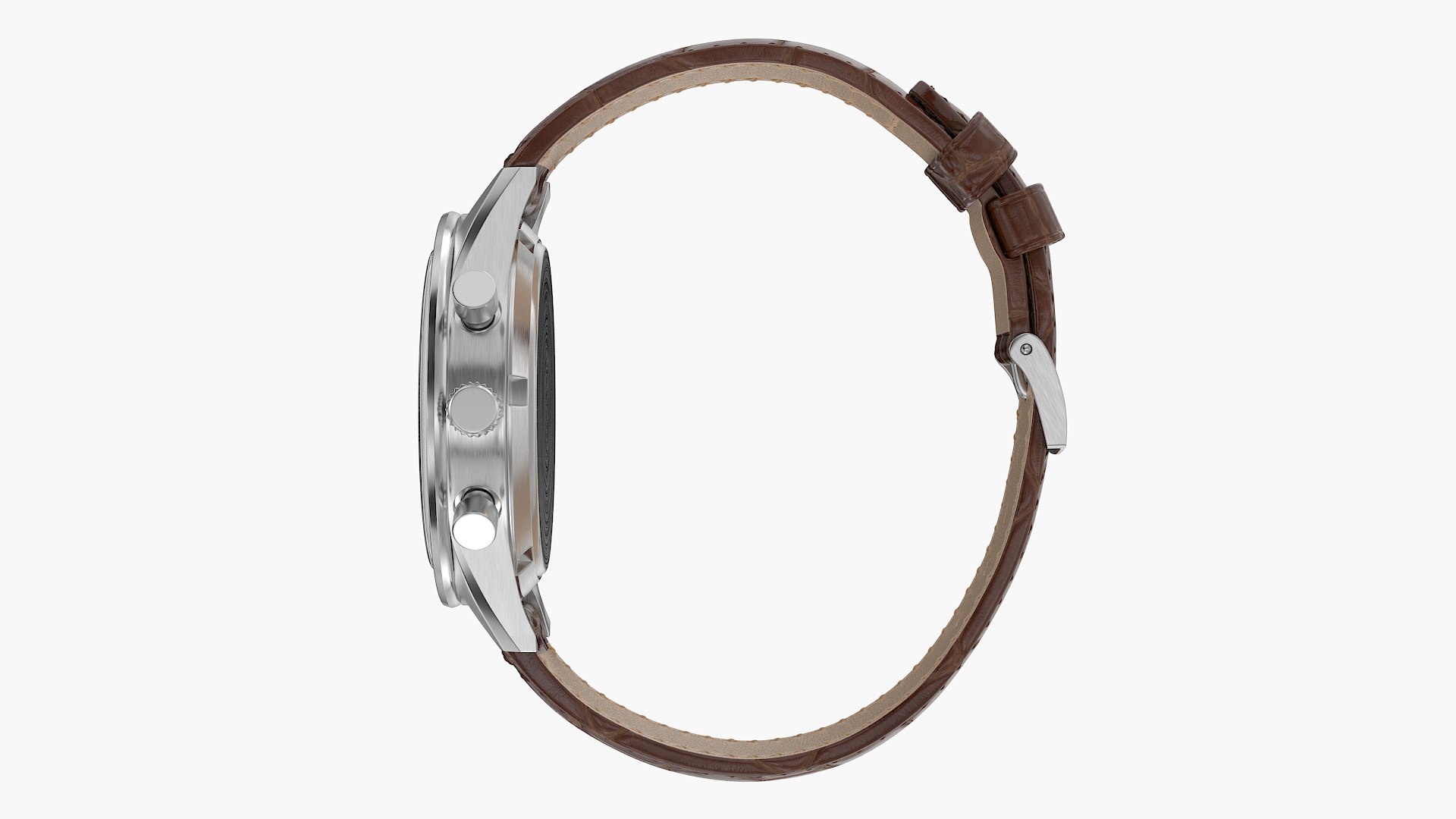 Chronometer Wrist Watch Brown Leather Bracelet Black Dial 3D model https://p.turbosquid.com/ts-thumb/kb/IFeLtW/56/r5/png/1722894535/1920x1080/fit_q87/1fd70d290c6b3728043d31728ba2a7397a268347/r5.jpg