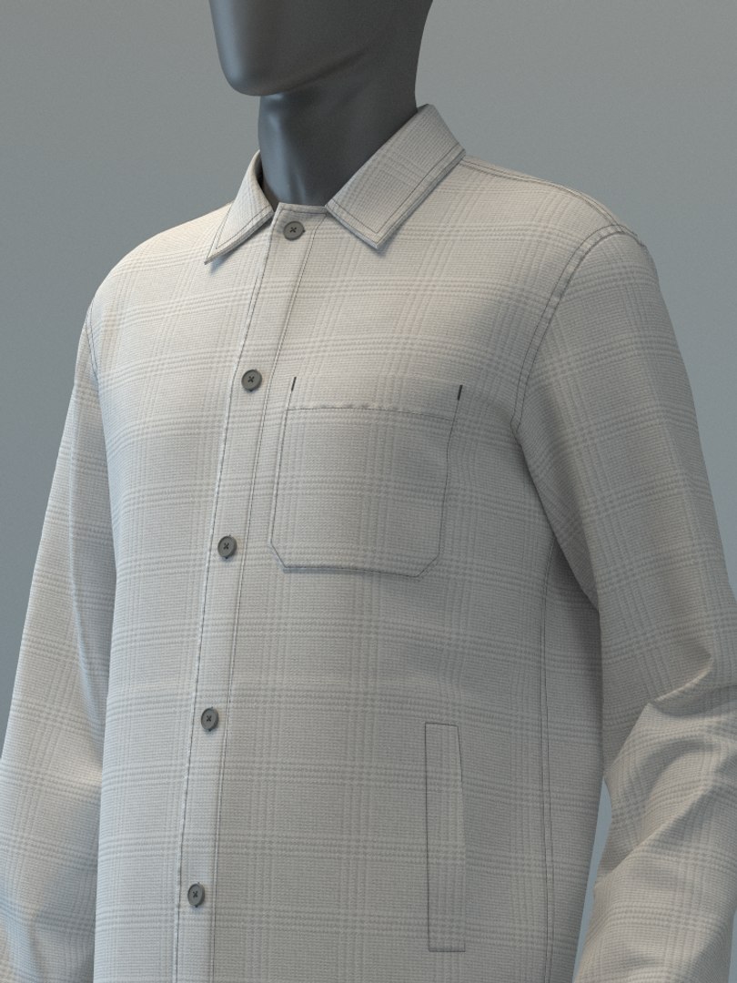 Plaid Overshirt 3D model https://p.turbosquid.com/ts-thumb/kb/OJrfjs/FU/plaidovershirtpose_custom_view_2/png/1695810385/1920x1080/fit_q87/6d816b418da394fbbba767a1866cd5d6a5ccd647/plaidovershirtpose_custom_view_2.jpg