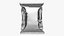 Patatine fritte confezione media con pieghe 01 mockup