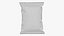 Patatine fritte confezione media con pieghe 01 mockup