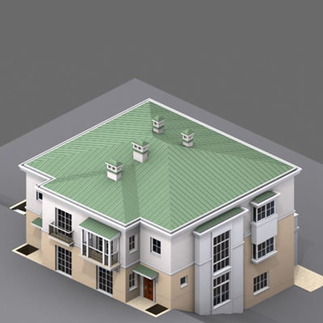 Max Exterior Triplex House