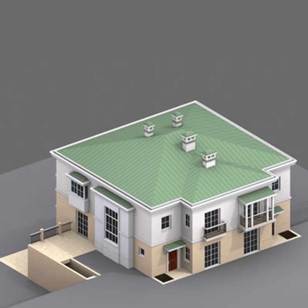 Max Exterior Triplex House