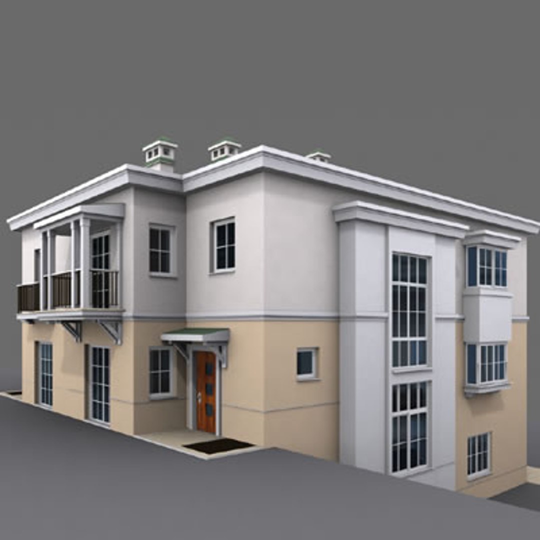 Max Exterior Triplex House