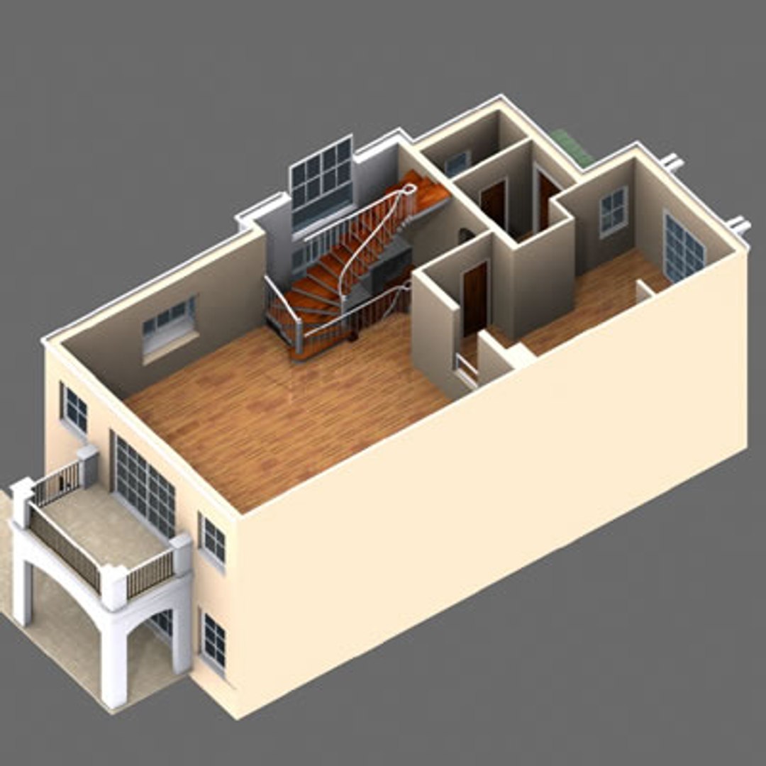 Max Exterior Triplex House