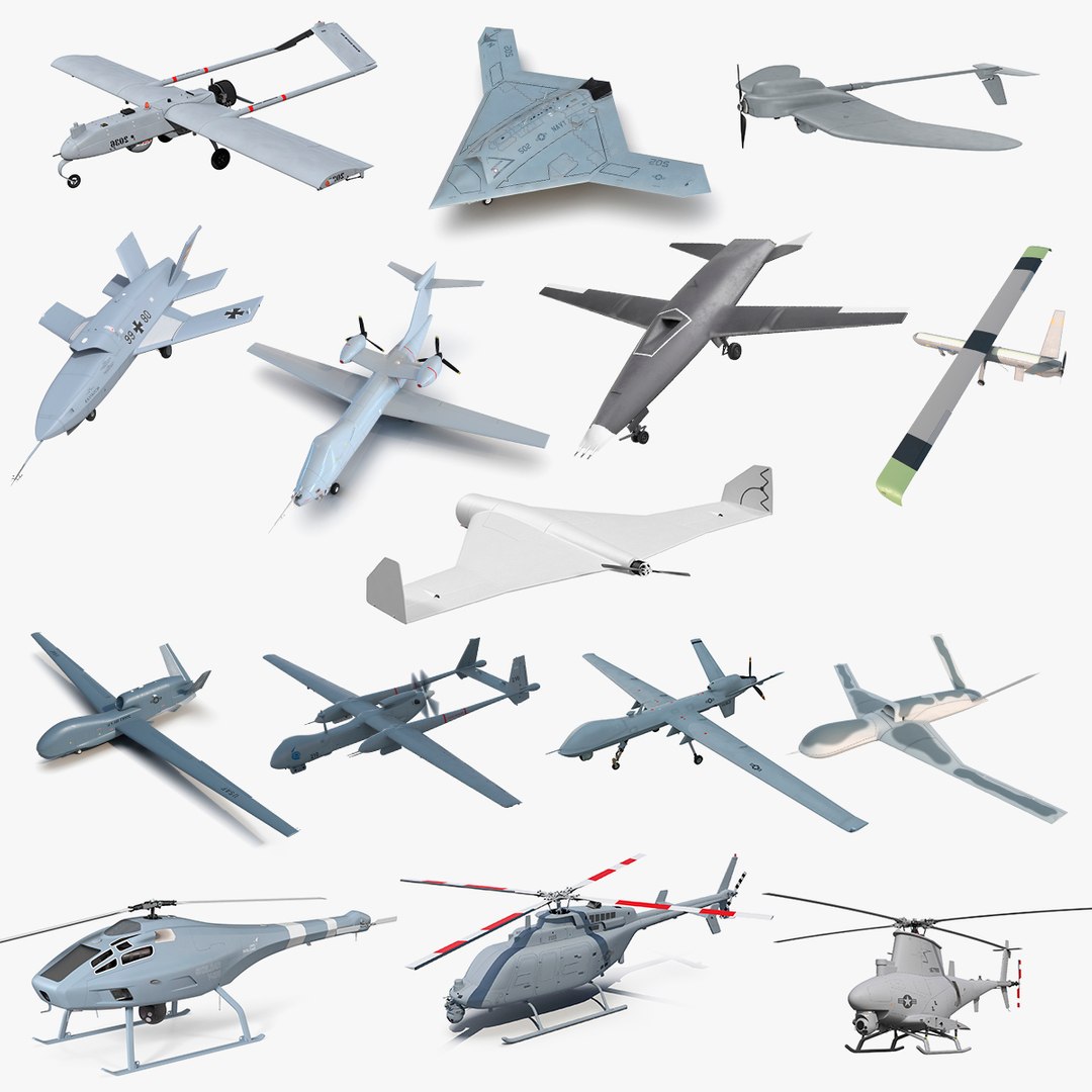 UAV Collection 10 3D model preview