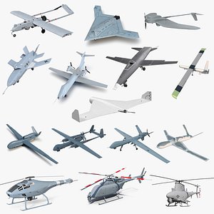 3D UAV Collection 10