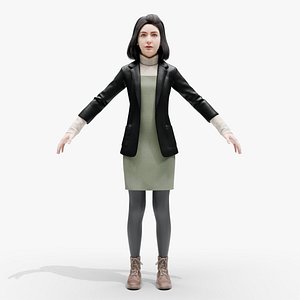 Diana Girl 3D model