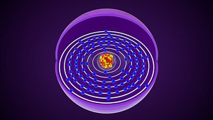 3D Lawrencium Chemical Element