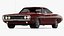 3D 1970 Dodge Charger RT model