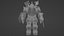 War Machine Sakaar Low-poly 3D model