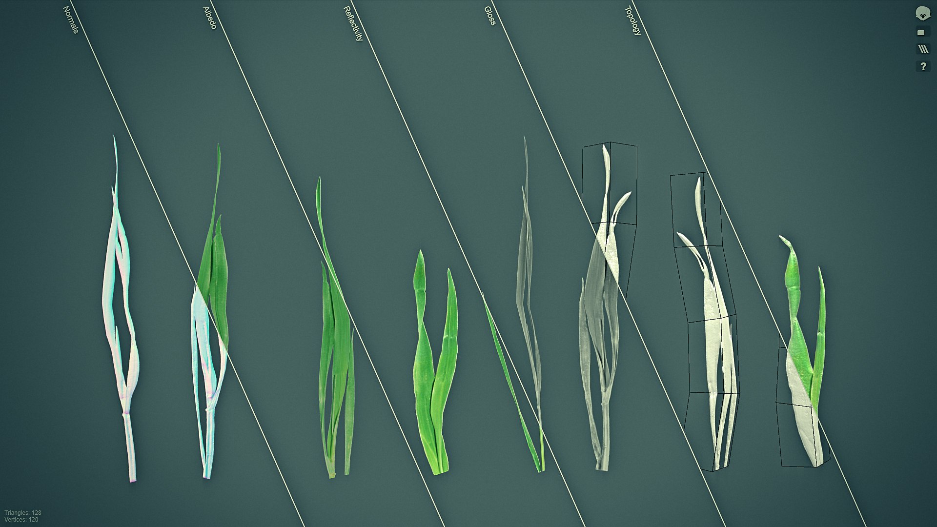 Grass 3 Model - TurboSquid 1512149