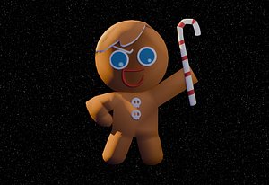 Gingerbrave 3D model