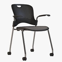 Detailed Herman Miller Caper Stacking Chair