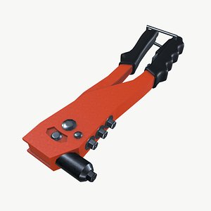 Rivet gun blister 3D