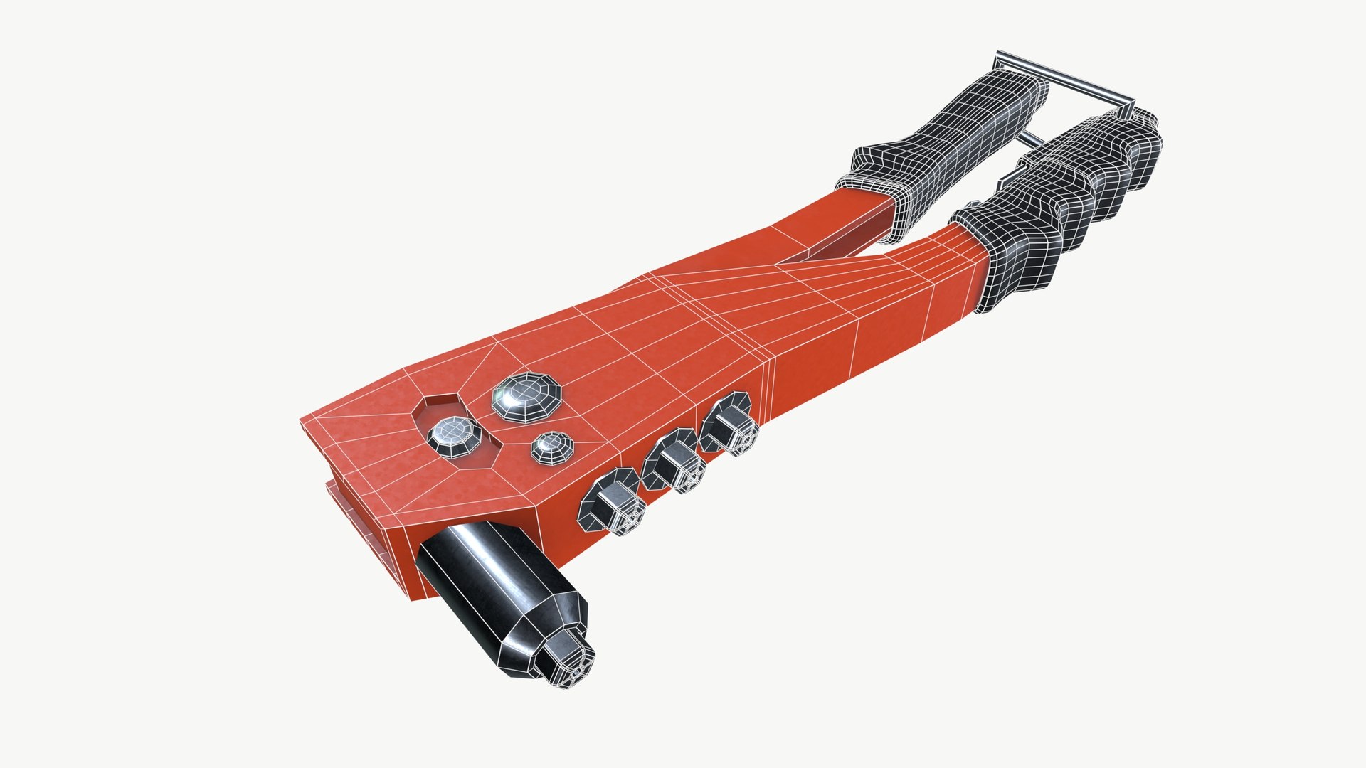 Rivet Gun Blister 3D - TurboSquid 2365774