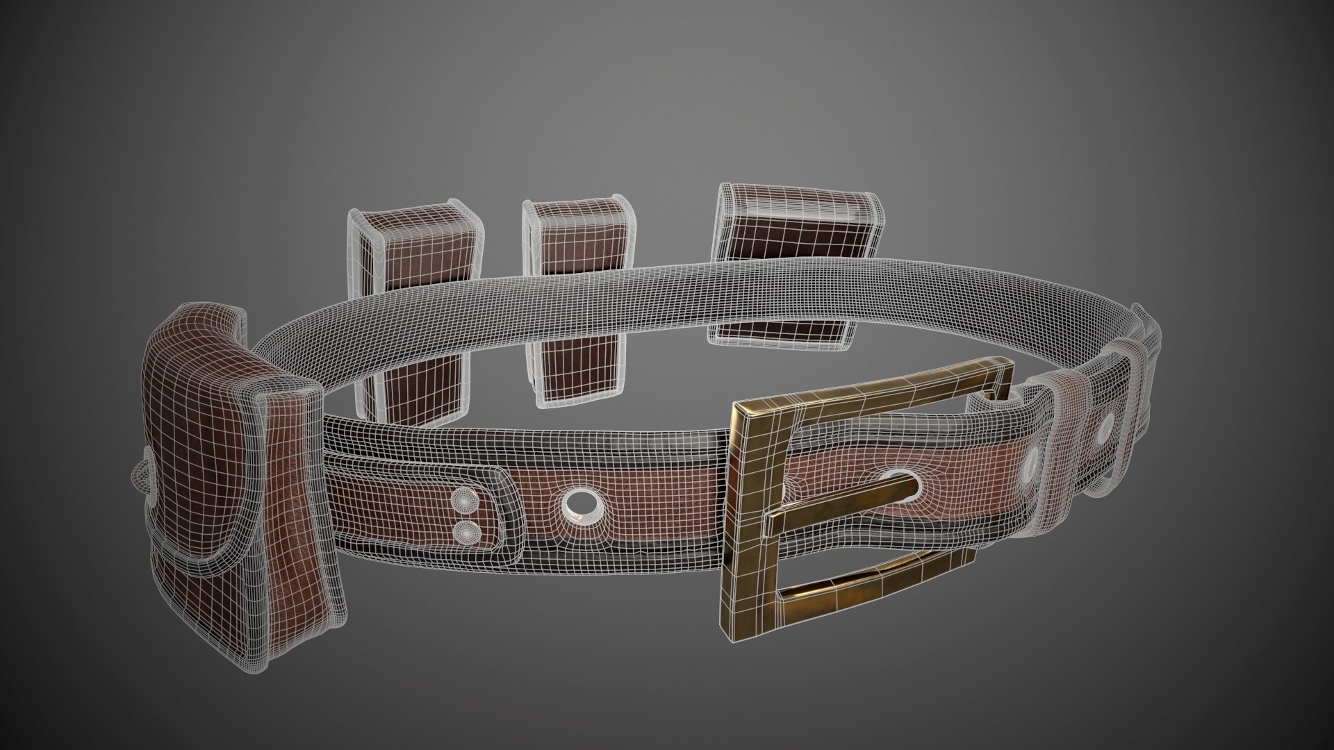 3D Model Belt Removable Bags - TurboSquid 1402084