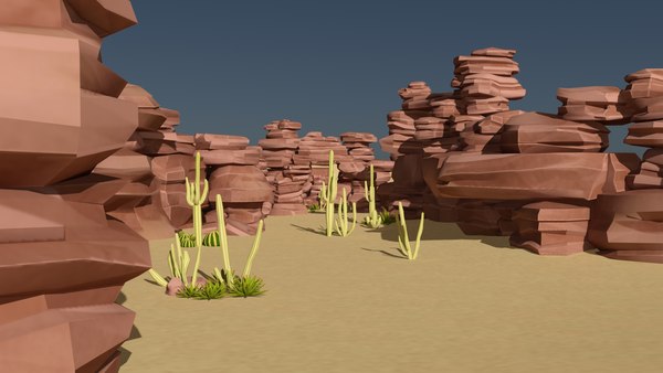 cinema 4d撒哈拉沙漠模型