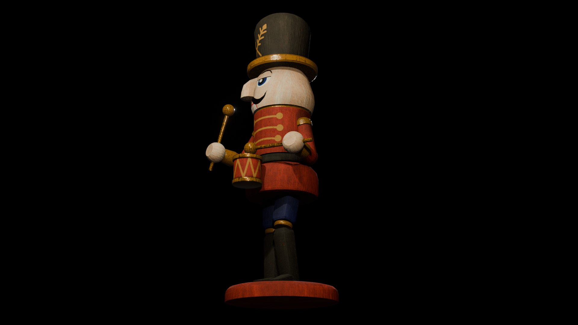 3D model Low Poly Stylized Nutcracker Toy Soldier  Rigged  Animated Idle  Sit https://p.turbosquid.com/ts-thumb/kb/nHwuIK/4q/02nutcracker/png/1765656183/1920x1080/fit_q87/46b62027fa50f2763419f6bb1bdb0e3101ef6c33/02nutcracker.jpg